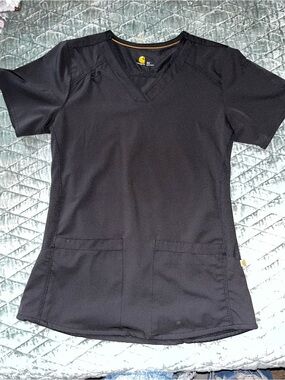Carhartt Women's Black Scrub Top
